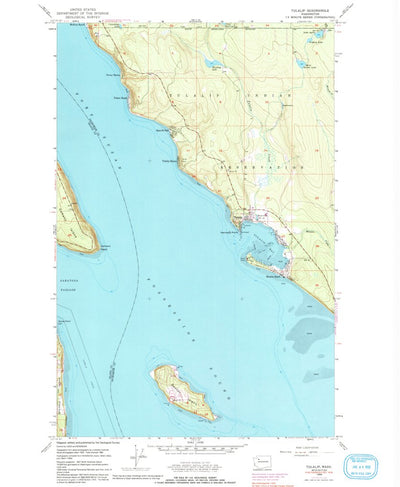United States Geological Survey Tulalip, WA (1956, 24000-Scale) digital map