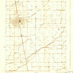 United States Geological Survey Tulare, CA (1925, 31680-Scale) digital map