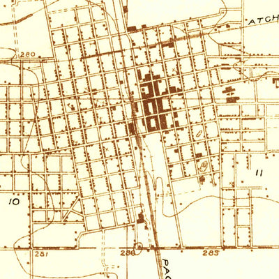 United States Geological Survey Tulare, CA (1925, 31680-Scale) digital map