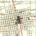 United States Geological Survey Tulare, CA (1927, 31680-Scale) digital map