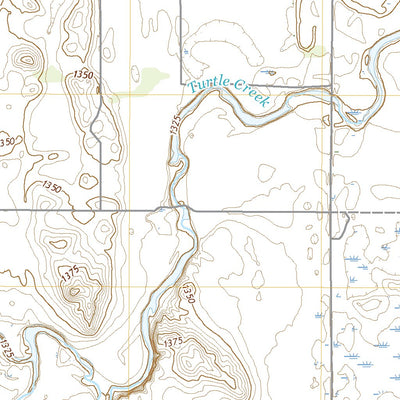 United States Geological Survey Tulare NW, SD (2017, 24000-Scale) digital map