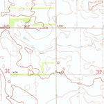 United States Geological Survey Tulare SW, SD (1967, 24000-Scale) digital map
