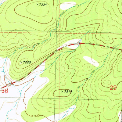 United States Geological Survey Tularosa Canyon, NM (1981, 24000-Scale) digital map