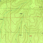 United States Geological Survey Tularosa Canyon, NM (1981, 24000-Scale) digital map