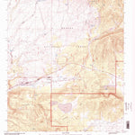 United States Geological Survey Tularosa Canyon, NM (1999, 24000-Scale) digital map