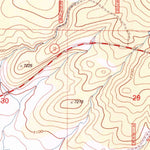 United States Geological Survey Tularosa Canyon, NM (1999, 24000-Scale) digital map