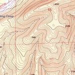 United States Geological Survey Tularosa Canyon, NM (1999, 24000-Scale) digital map