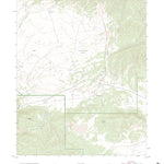 United States Geological Survey Tularosa Canyon, NM (2023, 24000-Scale) digital map