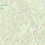 United States Geological Survey Tularosa Canyon, NM (2023, 24000-Scale) digital map