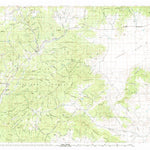 United States Geological Survey Tularosa Mountains, NM (1983, 100000-Scale) digital map