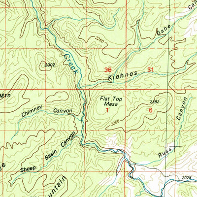 United States Geological Survey Tularosa Mountains, NM (1983, 100000-Scale) digital map