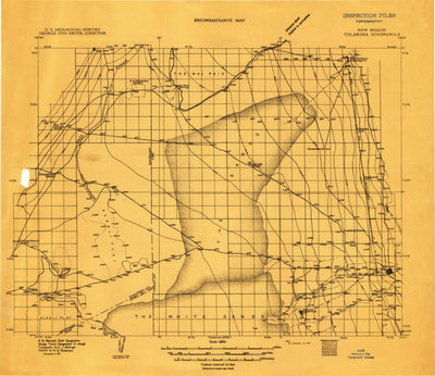 United States Geological Survey Tularosa, NM (1911, 96000-Scale) digital map