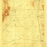 United States Geological Survey Tularosa, NM (1916, 125000-Scale) digital map