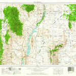 United States Geological Survey Tularosa, NM (1958, 250000-Scale) digital map