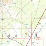 United States Geological Survey Tularosa, NM (1981, 100000-Scale) digital map