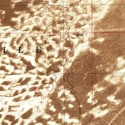 United States Geological Survey Tularosa Peak, NM (1981, 24000-Scale) digital map