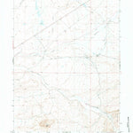 United States Geological Survey Tule Butte, WY (1958, 24000-Scale) digital map