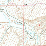 United States Geological Survey Tule Butte, WY (1958, 24000-Scale) digital map