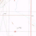 United States Geological Survey Tule Dam Spring, NV (1986, 24000-Scale) digital map