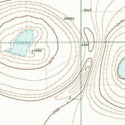 United States Geological Survey Tule Lake NW, TX (1969, 24000-Scale) digital map