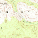 United States Geological Survey Tule Mesa, AZ (1967, 24000-Scale) digital map