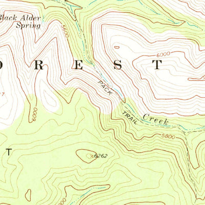 United States Geological Survey Tule Mesa, AZ (1967, 24000-Scale) digital map
