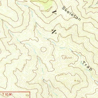 United States Geological Survey Tule Mesa, AZ (1967, 24000-Scale) digital map