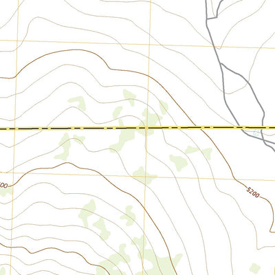 United States Geological Survey Tule Mountain, CA (2022, 24000-Scale) digital map
