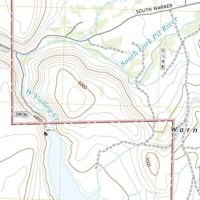 United States Geological Survey Tule Mountain, CA (2022, 24000-Scale) digital map