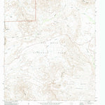 United States Geological Survey Tule Mountain, TX (1971, 24000-Scale) digital map