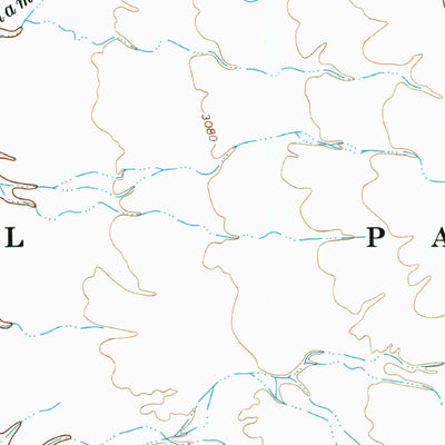 United States Geological Survey Tule Mountain, TX (1971, 24000-Scale) digital map