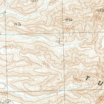 United States Geological Survey Tule Mountains, AZ (1990, 24000-Scale) digital map