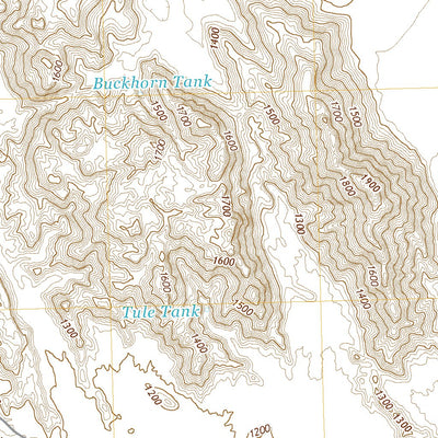 United States Geological Survey Tule Mountains, AZ (2021, 24000-Scale) digital map