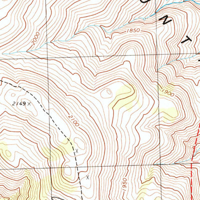 United States Geological Survey Tule Peak, NV (1980, 24000-Scale) digital map