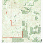 United States Geological Survey Tule Springs, CA (1997, 24000-Scale) digital map