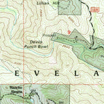 United States Geological Survey Tule Springs, CA (1997, 24000-Scale) digital map
