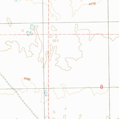 United States Geological Survey Tule Springs NE, OR (1981, 24000-Scale) digital map