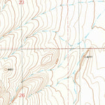 United States Geological Survey Tule Springs NE, OR (1981, 24000-Scale) digital map
