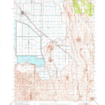 United States Geological Survey Tulelake, CA-OR (1951, 62500-Scale) digital map