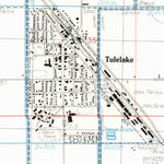 United States Geological Survey Tulelake, CA-OR (1988, 24000-Scale) digital map