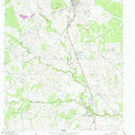 United States Geological Survey Tuleta, TX (1963, 24000-Scale) digital map