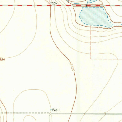 United States Geological Survey Tulia NW, TX (1966, 24000-Scale) digital map