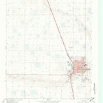 United States Geological Survey Tulia, TX (1965, 24000-Scale) digital map