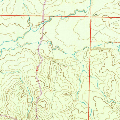 United States Geological Survey Tulip, AR (1965, 24000-Scale) digital map