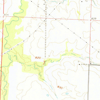 United States Geological Survey Tulip, MO (1958, 24000-Scale) digital map