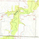 United States Geological Survey Tulip, MO (1958, 24000-Scale) digital map