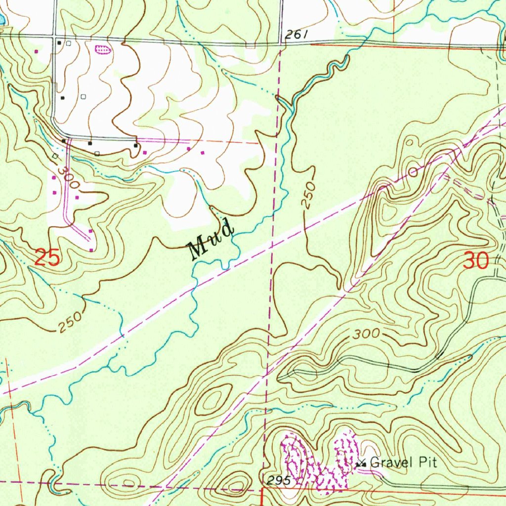 Tull, AR (1963, 24000Scale) Map by United States Geological Survey Avenza Maps