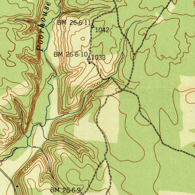 United States Geological Survey Tullahoma, TN (1941, 24000-Scale) digital map