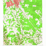United States Geological Survey Tullahoma, TN (1962, 24000-Scale) digital map
