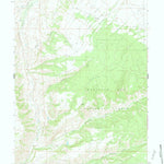 United States Geological Survey Tullis, WY (1961, 24000-Scale) digital map